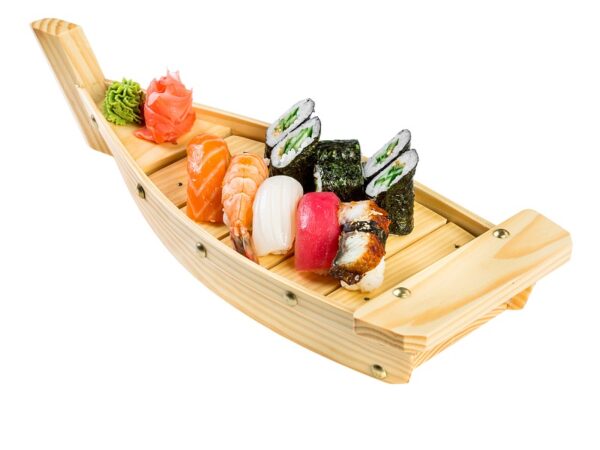 simple sushi boat